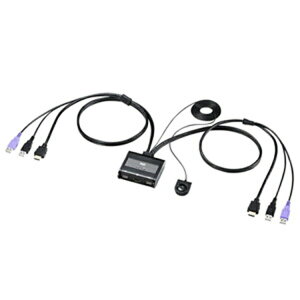 �T�����T�v���C HDMI�Ή��茳�X�C�b�`�t���p�\�R�������ؑ֊� �i2�F1�j SW-KVM2WHU HDMI�茳�X�C�b�`�t���p�\�R�������ؑ֊� HDMI�Ή��茳�X�C�b�`�t���p�\�R�������ؑ֊�i21�j SW-KVM2WHU