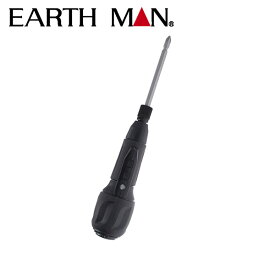 EARTH MAN（アースマン） 3.7Vちょいドラ ブラック CDR37LIBA 電動 手回し 電工 職人 EM CDR-37LiBA