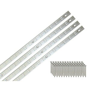 ハイロジック リーフ棚柱 1820mm シルバー (ビス付) 98181