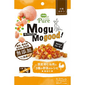 日本ペットフード:コンボ ピュア ドッグ モグモグッド！ 国産鶏むね肉と3種類の野菜のレシピ 角切り 50g 4902112032824 コンボ