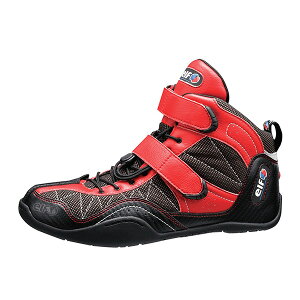 elf(エルフ) elf ライディングシューズ EXA-11 レッド 25.5cm 710349