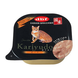 デビフペット カリユド Kariyudo 95g 猫用 総合栄養食 国産 無添加 着色料不使用 キャットフード ウェットタイプ とろみ ペースト ビーフ チキン ポーク ササミ EPA DHA L-アルギニン タウリン 猫用