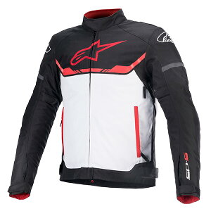 アルパインスターズ T-SP S WATERPROOF JACKET ASIA 1304 BLACK WHITE BRIGHT RED M 8059175908545 アルパインスターズ ジャケット 防水 防寒
