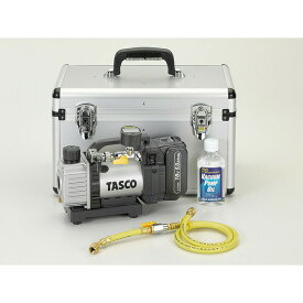イチネンTASCO （タスコ）:省電力型充電式真空ポンプデジタル真空ゲージ付キット TA150ZP-K