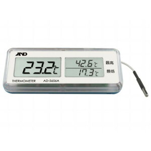 A&D(エーアンドディー) 最高最低温度計 AD-5656A ●最高・最低温度表示 ●防水型