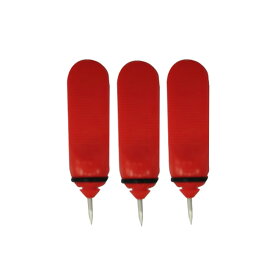 シンワ測定 墨つぼ用カルコ 赤 3P 77862 4960910778627 大工道具 墨つけ・基準出し