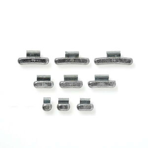 ピットサービス 打込みウェイト 純正ホイール汎用 25G 100個入り×1袋 AL7625-100 打ち込みウエイト トヨタ・ニッサン 純正アルミホイール用 AL7625-100