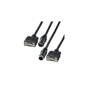 【メーカー直送】サンワサプライ ディスプレイ工事配線ケーブル （アナログRGB） KC-K100 ディスプレイ工事配線ケーブル（アナログRGB） KC-K100