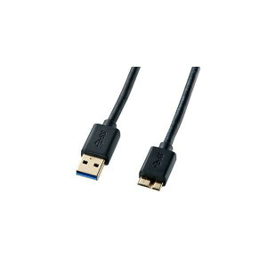�T�����T�v���C USB3.0�}�C�N���P�[�u�� �iA-MicroB�j1m KU30-AMC10BK USB3.0�}�C�N���P�[�u���iA-MicroB�j KU30-AMC10BK