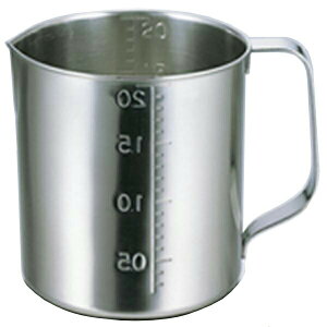 スギコ産業 18-8計量水マス 口付 SH-638M 3L