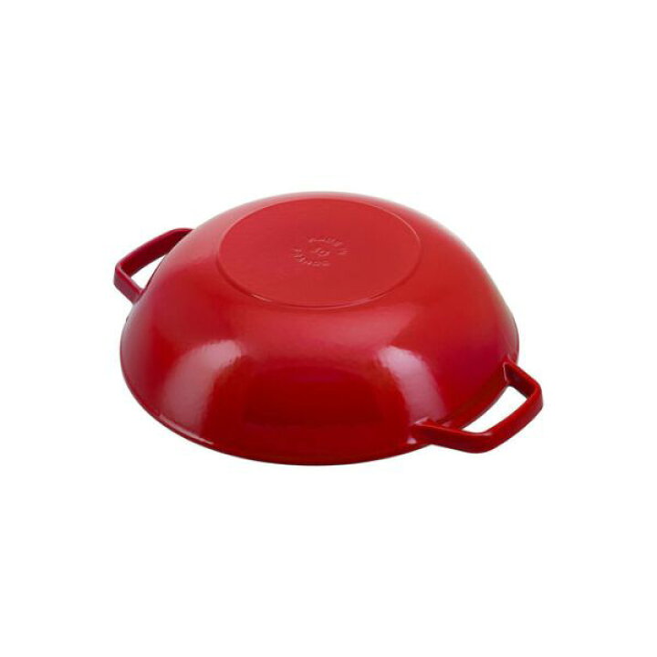 楽天市場】STAUB（ストウブ）:ウォック ガラス蓋付 30 cm/鋳鉄  