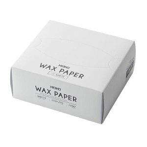 HEIKO ワックスペーパー 1000枚 153×270mm/小/茶/白/