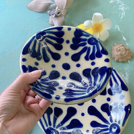 沖縄 やちむん 5寸皿 とりわけ皿 ノモ ノモ陶器製作所 唐草 サラダ スイーツ 皿 野本周 コバルト 沖縄好き 沖縄の器 和 食器 日本製 手造り やちむん通販 レトロ 可愛い ギフト プレゼント 贈り物 贈物 手土産 結婚祝い 新築祝い 引越し祝い