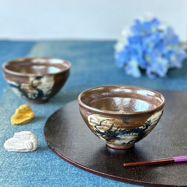 楽天市場】父の日 龍 青龍 暴れ龍 飯碗 茶碗 敬老の日ギフト お茶碗 