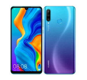 �u�V�i�E�A�E�g���b�g�vSIM�t���[ HUAWEI P30 lite [�s�[�R�b�N�u���[] 4GB/64GB MAR-LX2J�y���[�z�y�����y�z�y�v���[���g�z