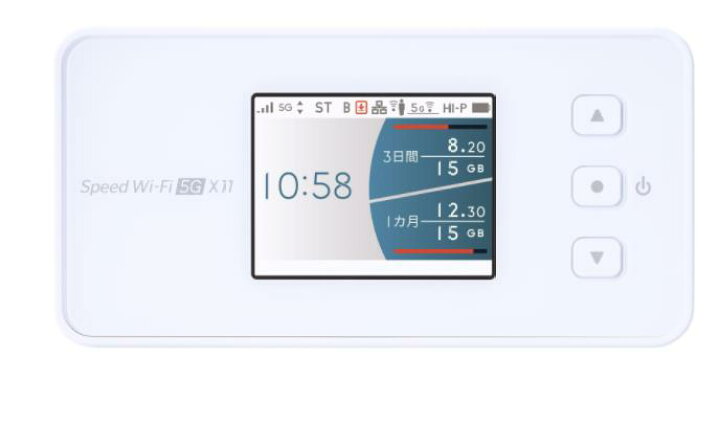楽天市場】【新品未使用】SIMフリー Speed WiFi 5G X11 [スノー 