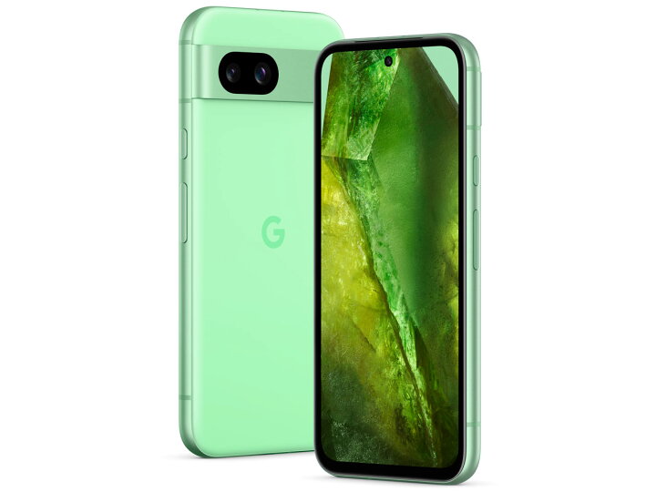 値下げ中！極美品！Google Pixel 8a 突き進ん Aloe 128GB ケース付 