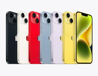 [新品]　SIMフリー iPhone 14 256GB ミッドナイト ,ブルー,パープル,レッド【即納】【スマホ】本体 A2881