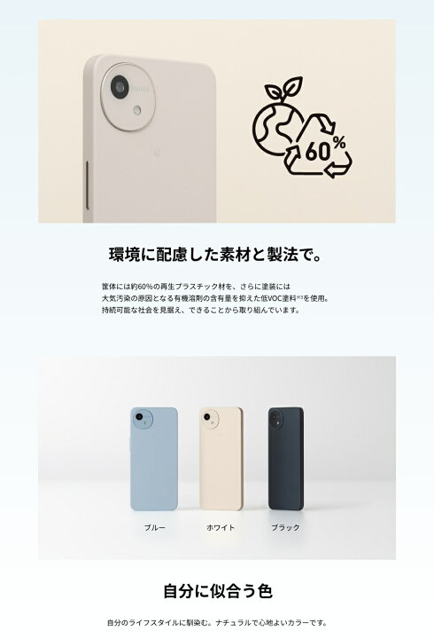 楽天市場】[新品未使用｜SIMフリー] SHARP AQUOS wish4 4GB/64GB 