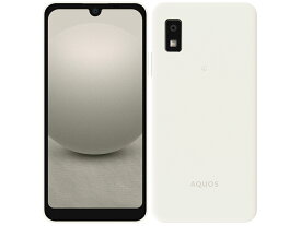 「新品未使用品」AQUOS wish3 White (A302SH) 「SoftBank・Ymobaile 」SIMフリースマホ　4GB/64GB/5.7インチ/eSIM対応 シムフリー SIMフリー スマホ スマートフォン 本体