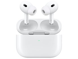 [新品] Apple AirPods Pro(第2世代/USB-C) MTJV3J/A【イヤホン/ワイヤレス(左右離)/Bluetooth/カナル型/ノイズキャンセリング/空間オーディオ/ホワイト】
