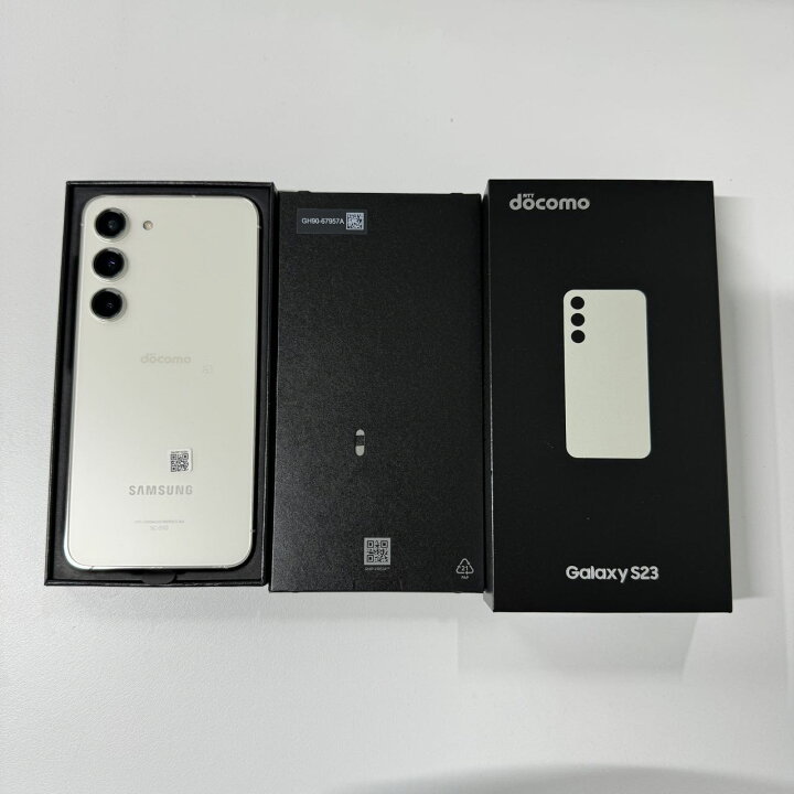 楽天市場】「新品未使用」 Galaxy S23 SC-51D クリーム RAM 8GB 