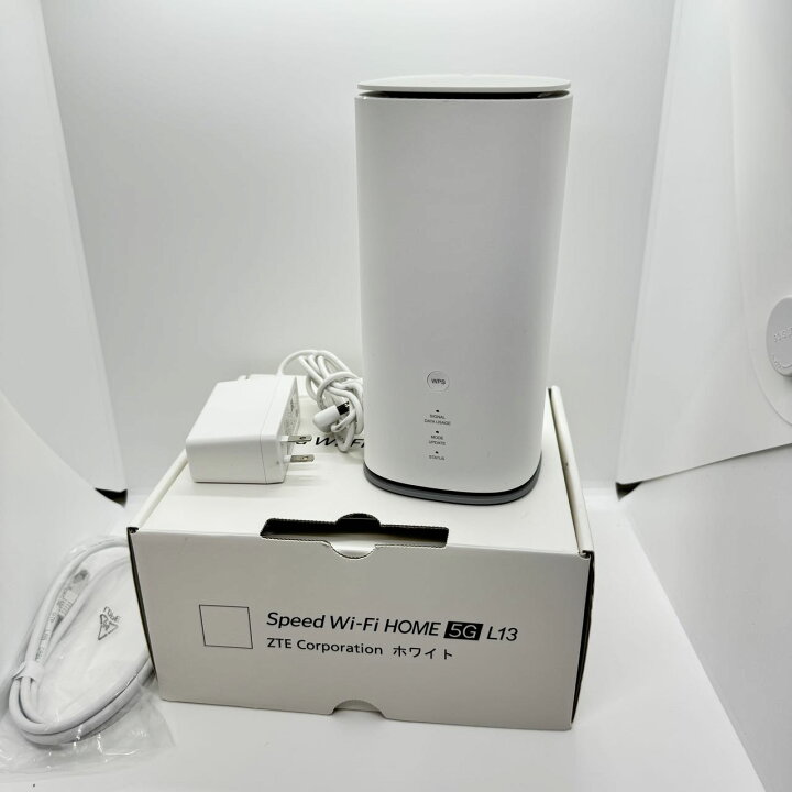 楽天市場】[中古品]Speed Wi-Fi HOME 5G L13 [ホワイト] ZTR02 ホーム  