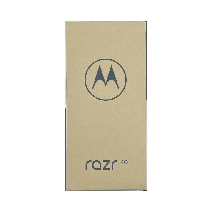 楽天市場】「新品」SIMフリー motorola razr 40 [バニラクリーム 