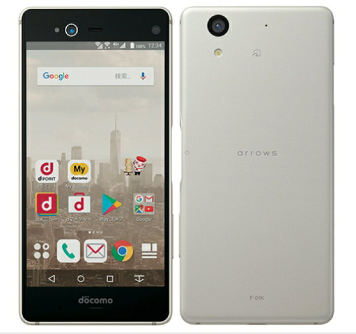 楽天市場】docomo アローズ arrows NX F-01K [Ivory White] SIMフリー 