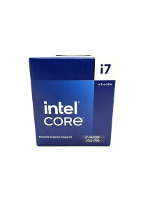 �u�V�i�vintel Core i7 14700F BOX�y���[�z�y�����y�z�y�v���[���g�z