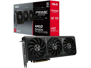 �u�V�i���J���vASUS AMD Radeon RX 9070 GRE OVER EDITION 12GB GDDR6 �r�f�I�J�[�h PRIME-RX9070GRE-O12G-EVO