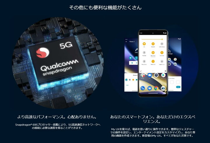 楽天市場】「新品未開封」SIMフリー moto g52j 5G [パールホワイト 
