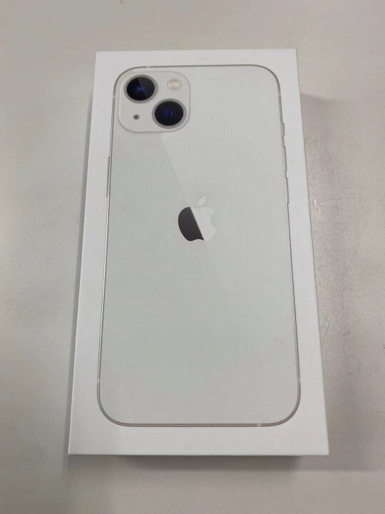 楽天市場】[新品未開封] iPhone 13 128GB スターライト MLND3J/A【即納  