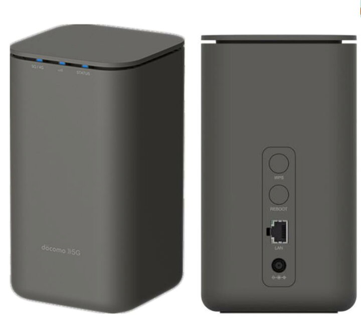 楽天市場】[新品未使用品] docomo home 5G HR01 [ダークグレー] 受信時  