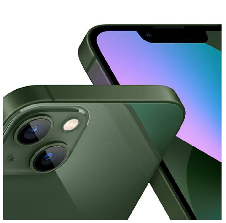 楽天市場】[新品未開封品] iPhone 13 128GB グリーン MNGG3J/A【即納  