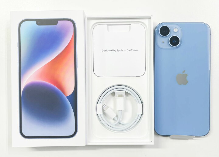 iPhone 14 256GB ブルー SIMフリー MPWN3J/A 新品 未使用 開封済 