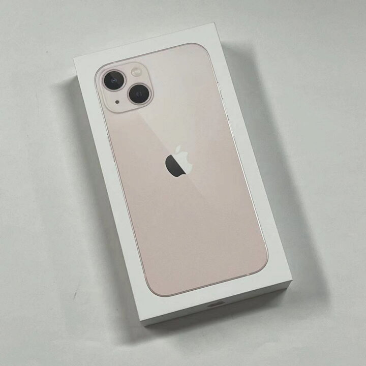 楽天市場】[新品未開封] iPhone 13 256GB ピンク MLNK3J/A【即納  