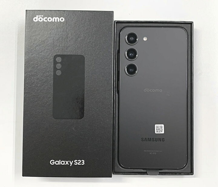 楽天市場】「新品未使用」 Galaxy S23 SC-51D ファントムブラック 