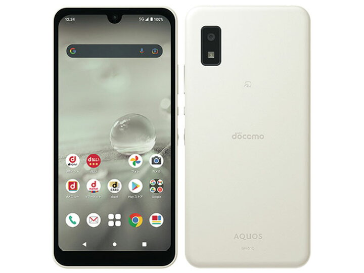 楽天市場】[新品未使用] simフリー sharp aquos wish2 sh-51c ホワイト 