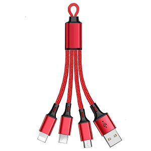 oC [dP[u 20cm V[g Lightning / USB-C / MicroUSB [qGXGXG[T[rX IC-SU23K10 3in1 iPhoneAAndroidX}zAfWJAgуQ[@Ή