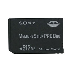 ソニー メモリースティックProDuo 512MBSONY MSX-M512S中古 Memory Stick カードマジックゲート対応