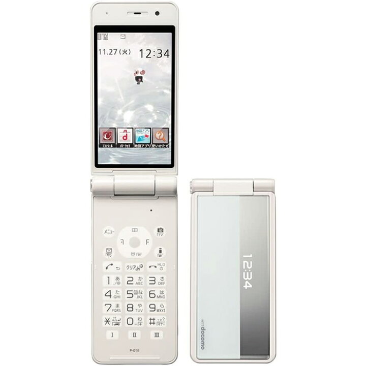 楽天市場】docomo FOMA P-01E中古 白ロム 携帯電話パナソニック STYLE 