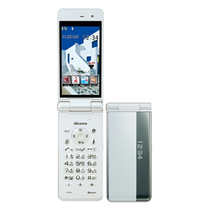 楽天市場】docomo FOMA STYLE series P-01G 中古 白ロム 携帯電話 