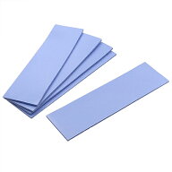サーマルパッド 70x20mmサイズ 5枚入り熱伝導率2.0 W/mk / 1.1m厚ICONSHOP IC-TRP1S5冷却パッド 熱伝導シ…