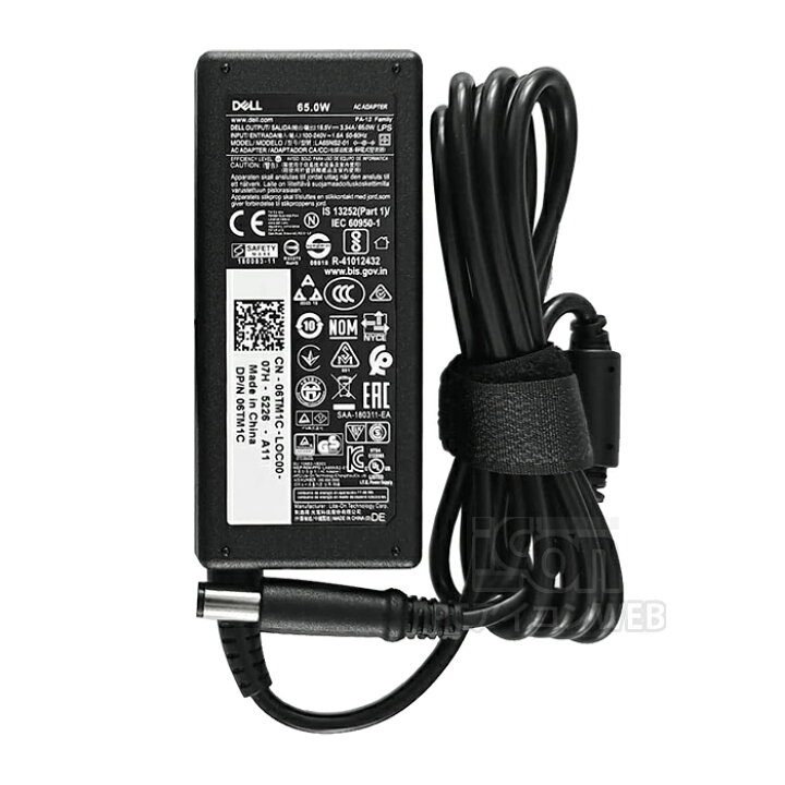 楽天市場】Dell 純正 ノートパソコン用 電源アダプタ 65Wスタンダード 