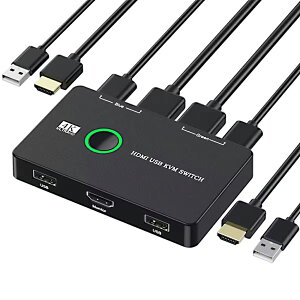 p\Rؑ֊ HDMI/USB dsv^Cv 21o / 4K60HzΉYouzipper HDX-KVM KVMؑփXCb` / I[C / HDMIEUSBP[ut yPC[dzy^pz