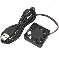 USB冷却ファン 角型 40mm x 40mm サイズICONSHOP IC-UFAN4001 小型 送風 USB電源 4cmファン無線ルーター …