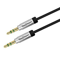TRS 3.5mmステレオミニケーブル AUX対応 1~3m 3.5mm 3極ステレオミニプラグ(オス-オス)YouZipper A-M10 /…