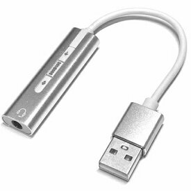 USB オーディオ変換アダプター(4極イヤホンマイク用)USB A(オス) - 3.5mm 4極(メス)SSA ST35-UAFSイヤホンマイクをUSBに変換【RCP】メール便配送対応
