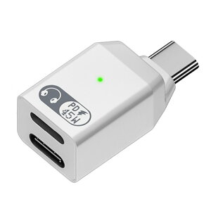 CzEwbhzp Lightning- USB-CϊRlN^[ ICONSHOP IC-PLGAUD EirPods(Lightning[qjUSB Type-C֕ϊ}CN@\EʘbΉiPD}[d45WΉjI[fBIpϊA_v^[USB^CvC